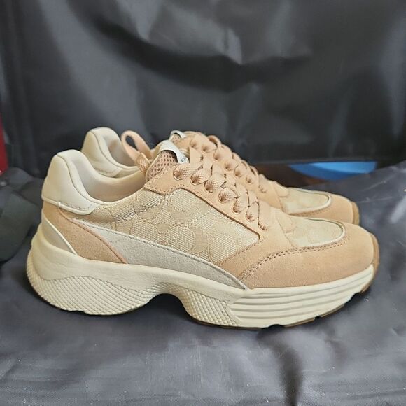 Coach C152 Tech Runner Shoes 5.5B Style G5057 - Picture 1 of 14